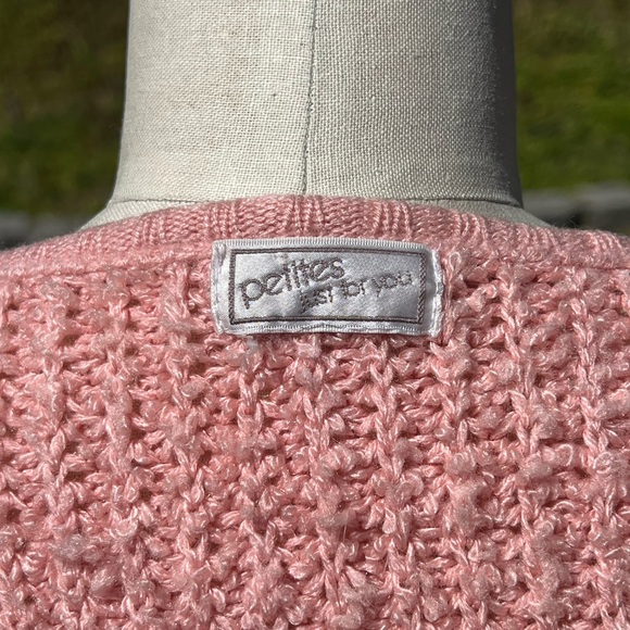 Vintage Pink Petite Cardigan - Picture 4 of 4